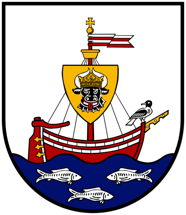Wappen von Wismar Alexander Koker, CC BY-SA 3.0
